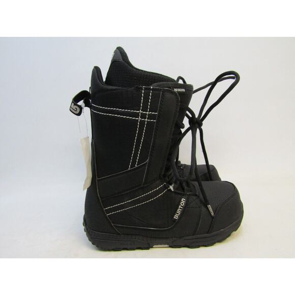 Burton Invader Mens Size 7.5 US / 40.5 EUR Black Snowboard Boots